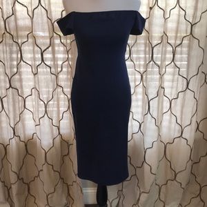 Charlotte Russe  Off the shoulder fitted dress